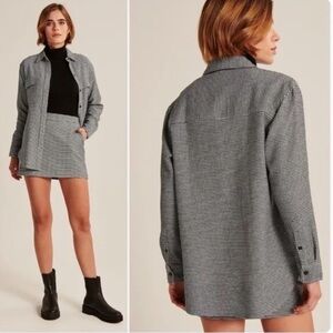 Abercrombie & Fitch Houndstooth Top